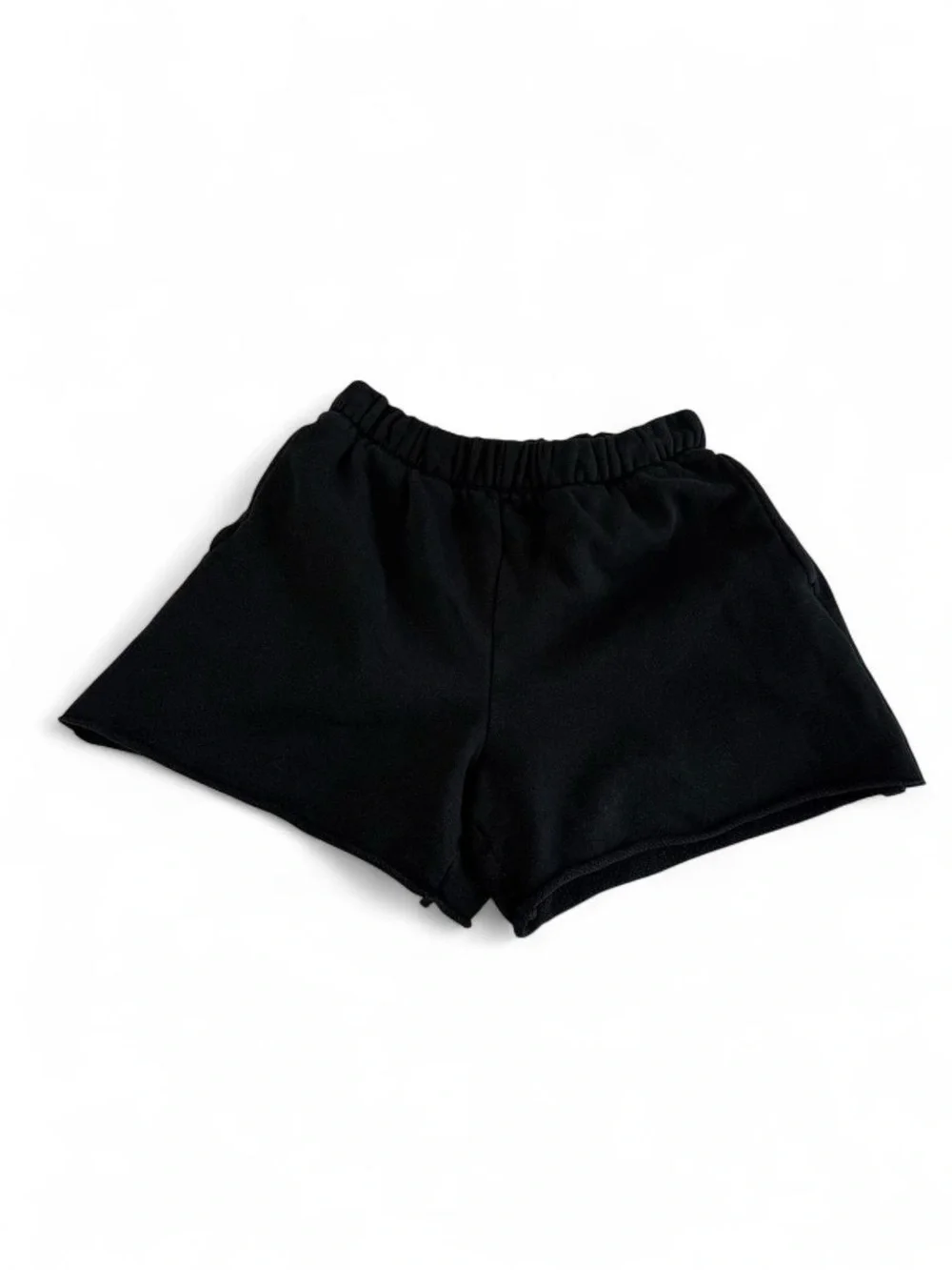 Aerie Black Fleece Sweat Shorts